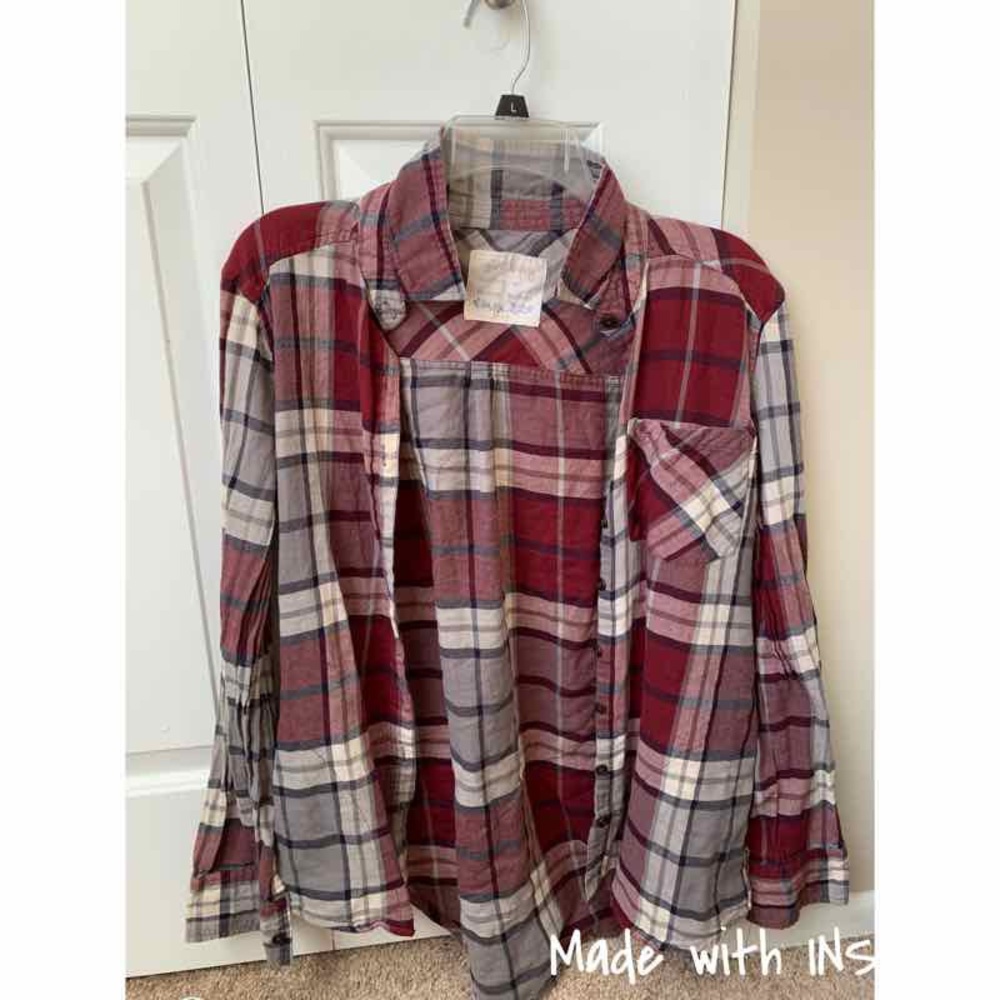 Plaid button up